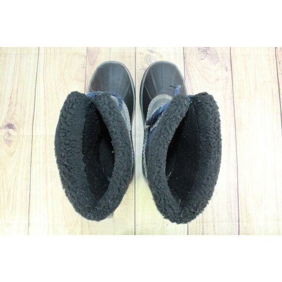 LL Bean Insulated Ultra Warm Snow Duck Boots Ripstop Navy Size 11 M - Picture 8 of 9